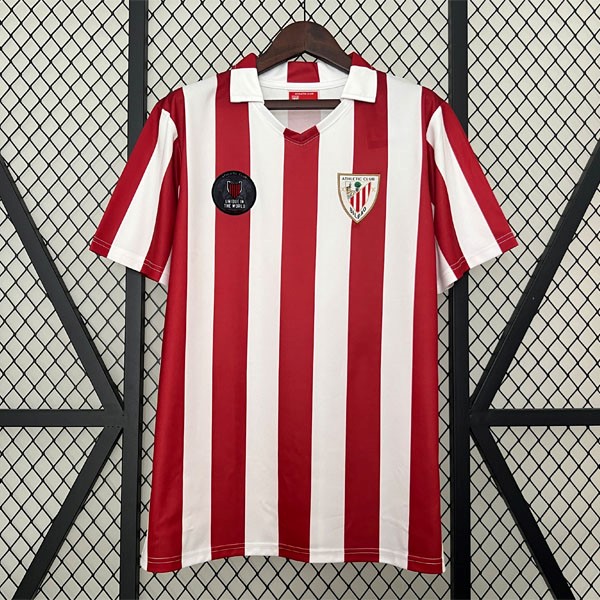 Tailandia Camiseta Athletic Bilbao Replica Primera Ropa Retro 1984